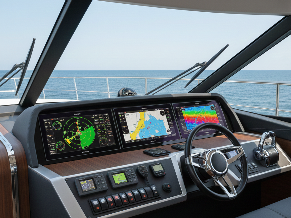 Marine electronics installation